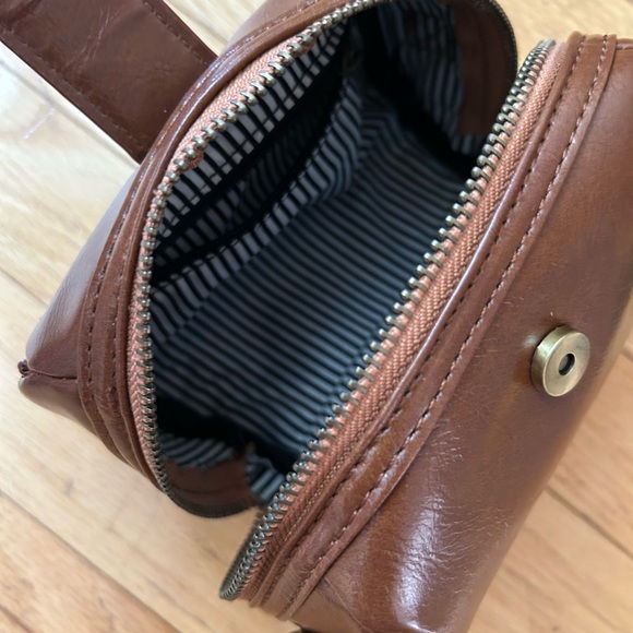 Brown Leather Men's Bag - Picture 3 of 8